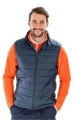 Produktbild von Result Core - "Promo" Weste Wattiert für Herren BC4999 (XXL) (Marineblau)