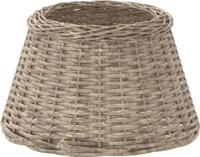 Obrázek produktu pro Stínidlo lampy hnědé Ø 45 x 28 cm proutěné