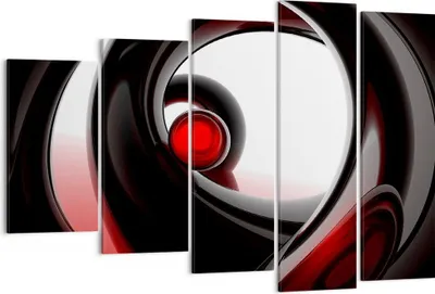 Produktbild von Bild auf Leinwand - Leinwandbild - Abstraktion Komposition Glaskugeln - 150x100cm - Wand Bild - Wanddeko - Leinwanddruck - Bilder - Kunstdruck - Leinwand bilder - Wandkunst - EG150x100-0315
