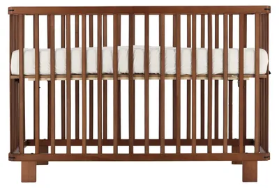 Produktbild von Puck Babybett 60x120 Klappbar - Walnuß | Babybetten