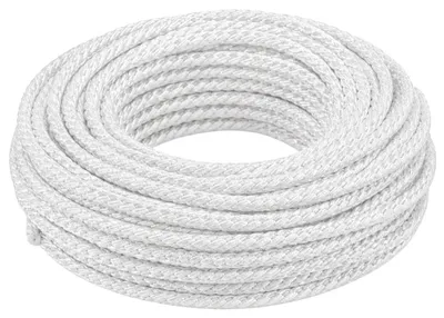 Immagine prodotto di Cavo Elettrico Intrecciato Bianco Per Impianti A Vista - Lunghezza Metri 10, Sezione Conduttore 3x1, 5mmq