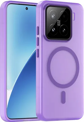 Produktbild von Mobigear Shockproof  Xiaomi 15 MagSafe Hülle Hardcase Backcover - Lila