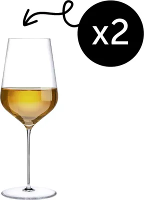 Zdjęcie produktu dla Kieliszek do białego wina NUDE Stem Zero Trio - 420 ml, zestaw 2 sztuk