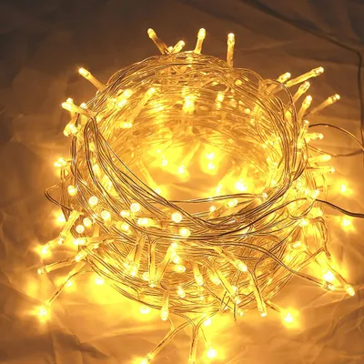 Produktbild von LED pohádkové světlo 100m 1000LEDs teplá bílá 8 světelných režimů vnitřní venkovní zahradní párty Vánoční osvětlení dekorace