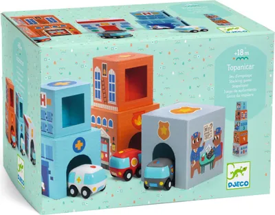 Image de Jeu de construction Topanicar, Djeco