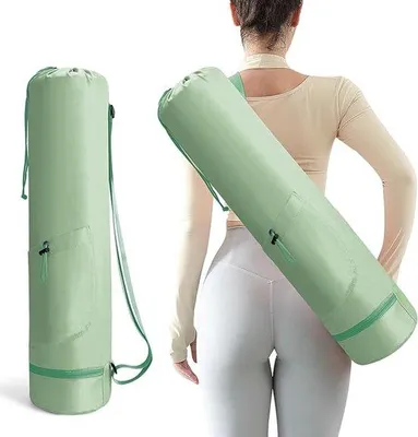 Produktbild von Wasserfeste Reise-Yogamatte-Tas mit wasserdichtem Unterfach