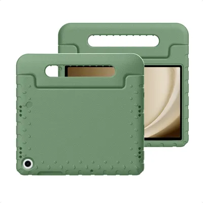 Image de imoshion Kidsproof Backcover avec poignée pour la Samsung Galaxy Tab A11 Plus / A9 Plus - Vert olive