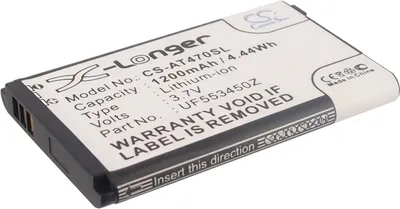 Image de TECHTEK Batterie compatible avec [Airis] T470, T470E, T470i remplace uf553450Z