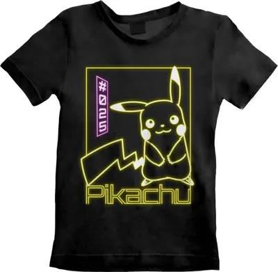 Produktbild von Pokemon - T-Shirt für Kinder HE703 (116) (Schwarz)