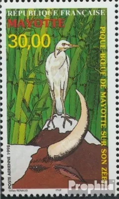 Produktbild von Briefmarken Mayotte 1998 Mi 45 (kompl.Ausg.) postfrisch Kuhreiher