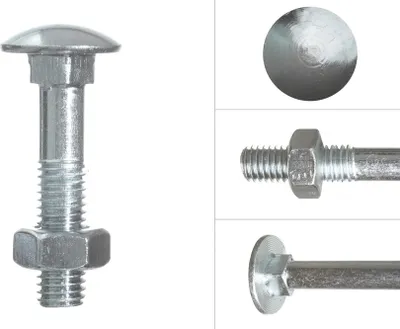Produktbild von Schlossschrauben Verzinkt M10 x 50 mm - 100 Stück
