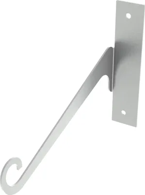 Produktbild von Wandhalter für Lampen, Laternen, Deko und Blumenampeln aus Edelstahl