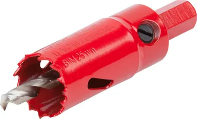 Image de Scie Couronne Bim Complete Avec Adaptateur Et Foret Pilote ø25mm 5464000 Wolfcraft