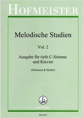Produktbild von Melodische Studien Band 2für Posaune und Klavier