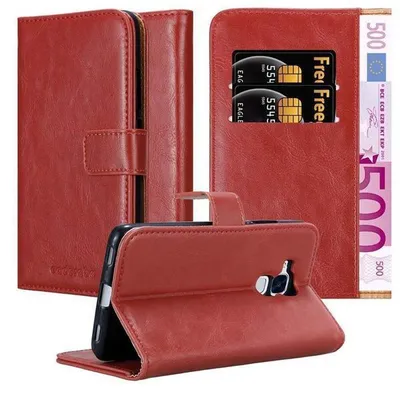 Immagine prodotto di Custodia Cadorabo per Honor 5C custodia protettiva in rosso custodia per cellulare custodia a libro custodia