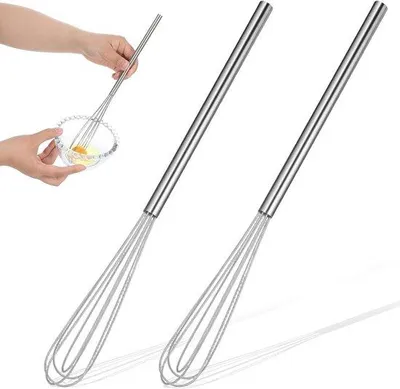 Immagine prodotto di Mini cucina da 28 cm - Set di 2 spatole in acciaio per impasti, uova e latte