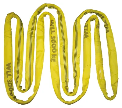 Immagine prodotto di Kerbl Rundschlinge Umfang 6 m, Farbe gelb, Zugkraft direkt 3000 kg
