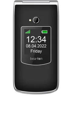 Beafon SL605 4G LTE Schwarz/Silber - Modell 2025 Handy