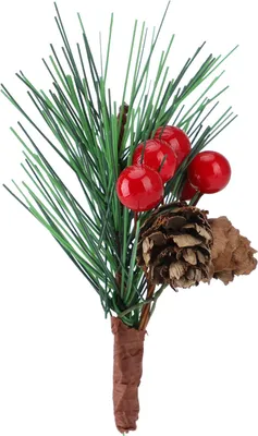 Immagine prodotto di Pigna di Natale, mini albero di Natale artificiale, per ghirlande e decorazioni fai da te, 8 cm (pigna+PVC)