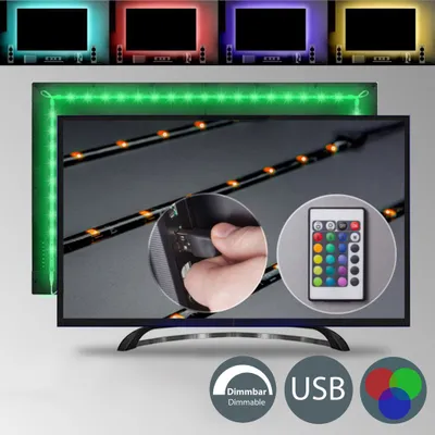 Obrázok produktu pre Podsvietenie televízora LED podsvietenie svetla USB pásik Zmena farby