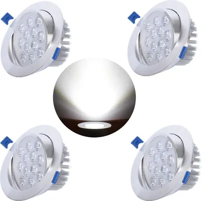 Produktbild von 6 Stück 7W  LED Einbaustrahler,Deckenspots Kaltweiß Schwenkbar,Led Spots Einbauleuchte Winkelverstellbar