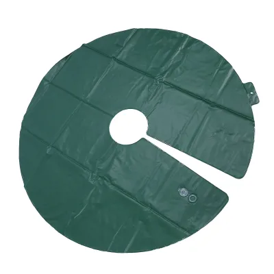 Zdjęcie produktu dla Pierścień do podlewania drzew, torba do podlewania drzew, pierścień do nawadniania kropelkowego drzew, worek na wodę do nawadniania kropelkowego z PVC, pierścień do podlewania drzew o pojemności 10 galonów, okrągły worek na wodę do podlewania drzew