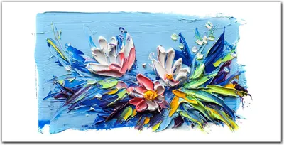 Produktbild von Coloray Bild aus Glas 140x70 Dekoration wohnzimmer wanddekoration gehärtetes Glas Küche glasblock mit bild - Malerei Blumen
