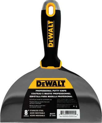 Produktbild von Spachtel DEWALT Profi 8" /204 mm Malerspachtel Klinge Rostfrei Trockenbau 2-144