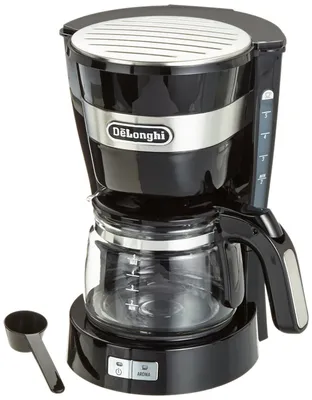 Produktbild von De’Longhi ICM 14011, Filterkaffeemaschine, 0,65 l, Gemahlener Kaffee, Schwarz
