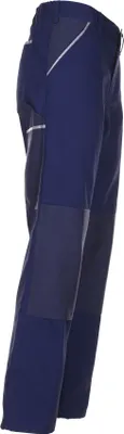 Productafbeelding van Planam werkbroek, canvas model 320, model met elastische band in de taille, maat 60, kleur marineblauw