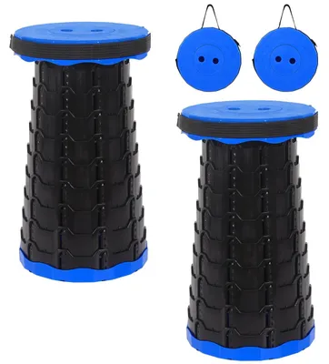 Image de Ensemble de 2 chaises pliantes avec coussins