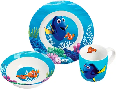 Produktbild von Findet Dory Porzellanset 3tlg