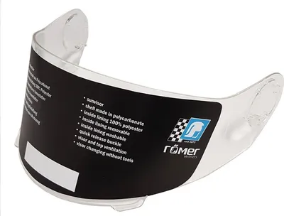Produktbild von Helmvisier für RO20023 und RO20024  Römer Helmets Visiertyp: klar,
