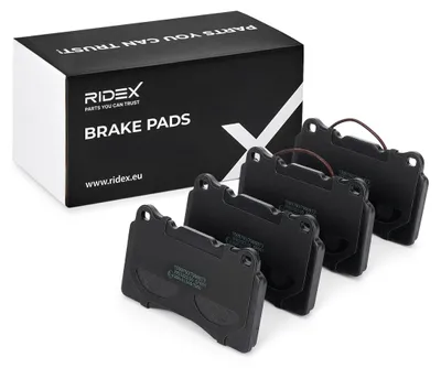 Produktbild von RIDEX 402B0216 Bremsbeläge Satz Vorne für ALFA ROMEO GIULIETTA (940) für RENAULT Megane IV Schrägheck (B9A/M/N)