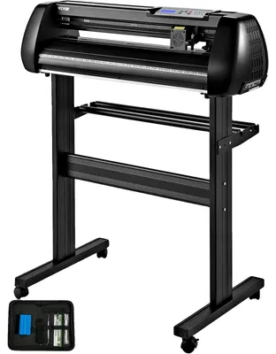 Produktbild von VEVOR Vinylschneider Maschine, 28 Zoll Schneideplotter, Offline Schneidemaschinen-Kit Mobile Bluetooth, Präziser Rollenschaft Hohe Genauigkeit Einstellbare Geschwindigkeit & Kraft, DIY SignMaster Software Klinge für Windows, 720 mm