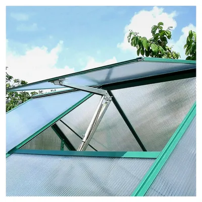 Produktbild von Automatischer Fensteröffner für Gewächshäuser und Gartenhäuser, temperaturgesteuertes Öffnen und Schließen, 7 kg Hubkraft, 45 cm Öffnungshöhe