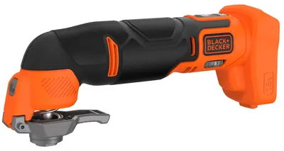 Image de Black+Decker Outil oscillatoire multifonction 18V avec 18 accessoires sans batterie - BDCOS18N-XJ