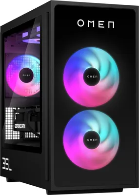 Produktbild von HP OMEN 35L Gaming Desktop GT16-1671ng, 4,7 GHz, AMD Ryzen™ 7, 9800X3D, 32 GB, 1 TB, Windows 11 Home