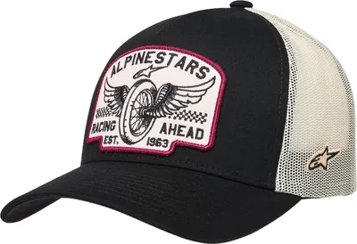 Productafbeelding van Alpinestars Heritage Patch truckerhoed, zwart/wit, one size