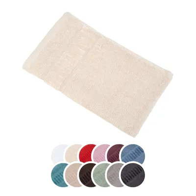 Produktbild von liebling Gästetuch Bio Baumwolle, Serie Organic, 500 gr. / m², 30 x 50 cm, 60 Grad, saugstark, schnelltrocknend, formstabil,  creme