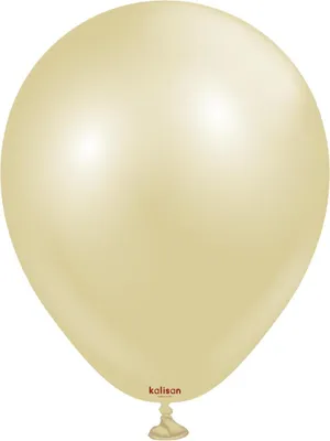 Produktbild von Kalisan AURA Antikgold-Latexballons, Gold, 45 cm, 25 Stück.