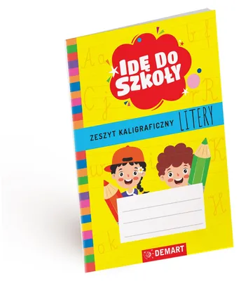 Zdjęcie produktu dla Ide do szkoly Zeszyt kaligraficzny Litery A5