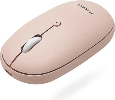 Image de Macally - Souris Bluetooth rechargeable (rose)