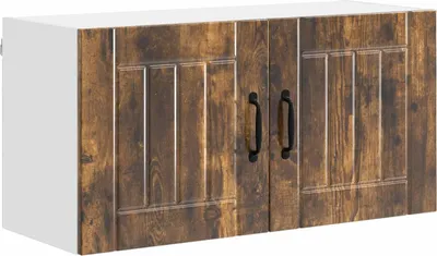 Immagine prodotto di vidaXL Armadio a muro LUCCA Rovere affumicato 80 x 31 x 40 cm