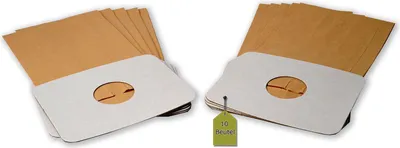 Produktbild von Staubsaugerbeutel ähnlich MENALUX 2005 P, 10 Staubbeutel