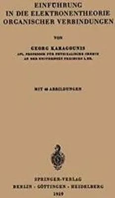 Obrázek produktu pro Einführung in die Elektronentheorie organischer Verbindungen