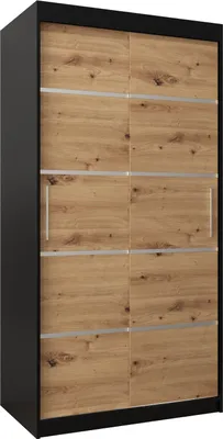 Produktbild von Kleiderschrank, Schiebetürenschrank Schlafzimmer, Schrank VERONA 1 100 cm