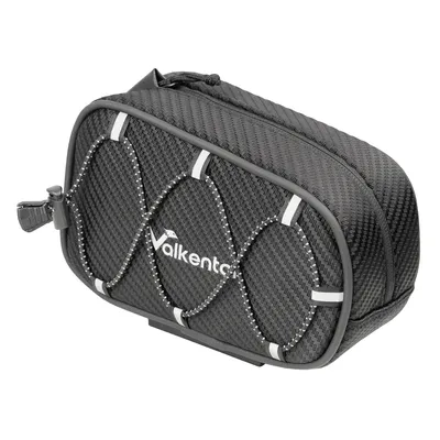 Produktbild von Valkental® FrameBag Fahrrad Rahmentasche, Wasserfeste Oberrohrtasche - 1,8L - schwarz
