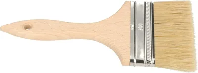 Obrázek produktu pro KOTARBAU® Sada 50 malířských štětců s dřevěnou rukojetí Všechny ploché štětce 90 mm Barvy na mořidla Laky Malířské štětce Malířské barvy Akrylové barvy Štětce odolné proti roztržení Omyvatelné Uni