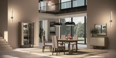 Produktbild von Das Esszimmer-Set schafft Gemütlichkeit und nimmt nicht viel Platz weg.